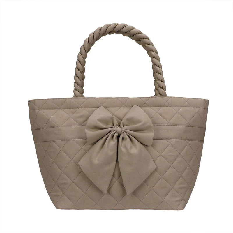Bolso mediano acolchado con lazo NaRaYa (repelente al agua)
