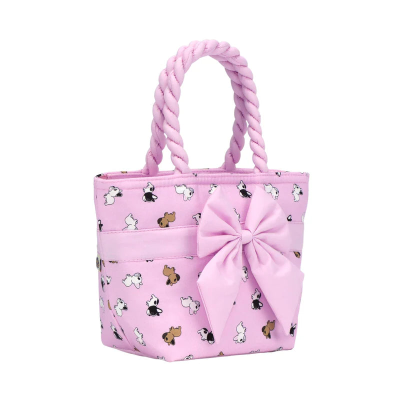 Bolso infantil con lazo y asas trenzadas NaRaYa