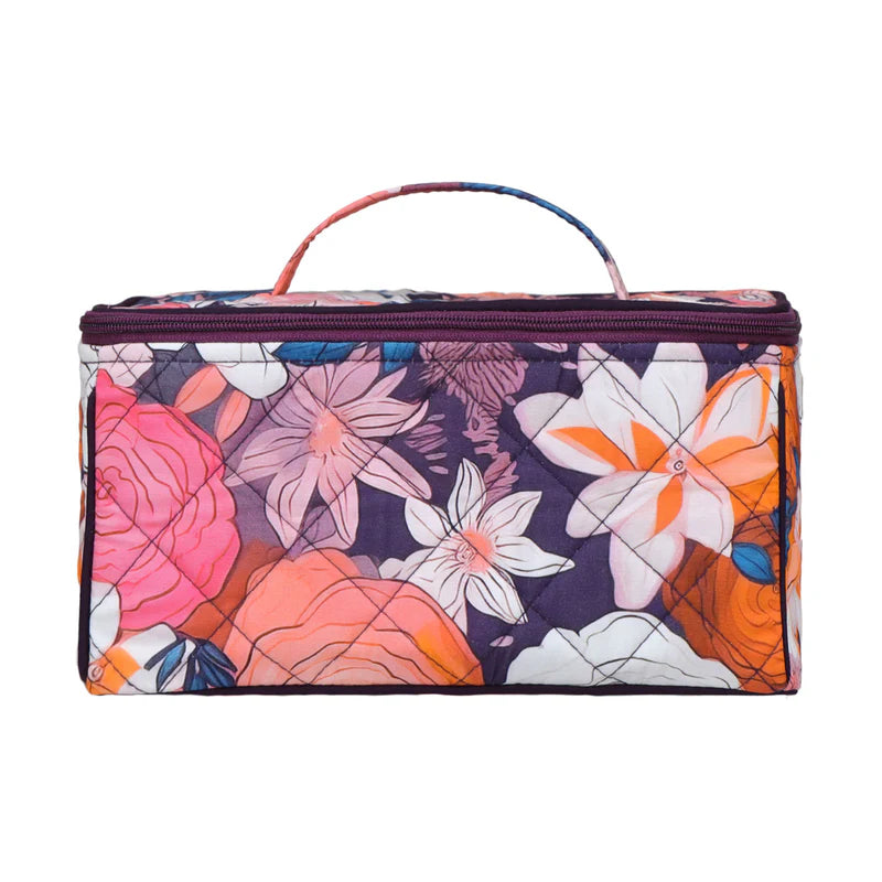 Estuche de Cosméticos Cuadrado Acolchado