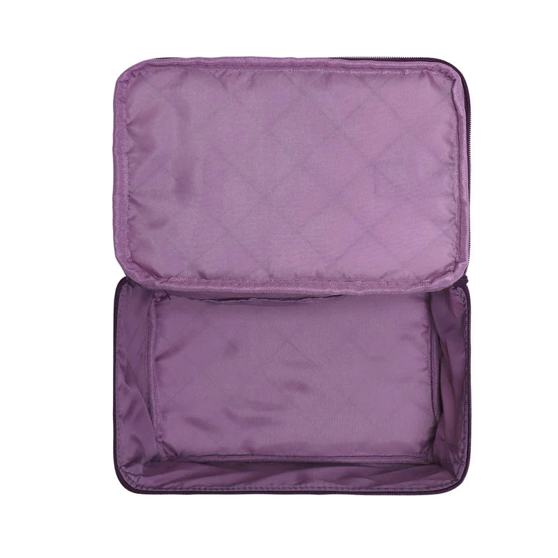 Estuche de Cosméticos Cuadrado Acolchado
