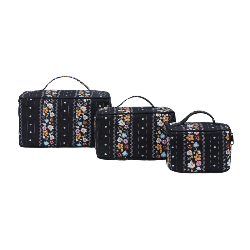 Set de 3 Estuches de Cosméticos (No Acolchados)