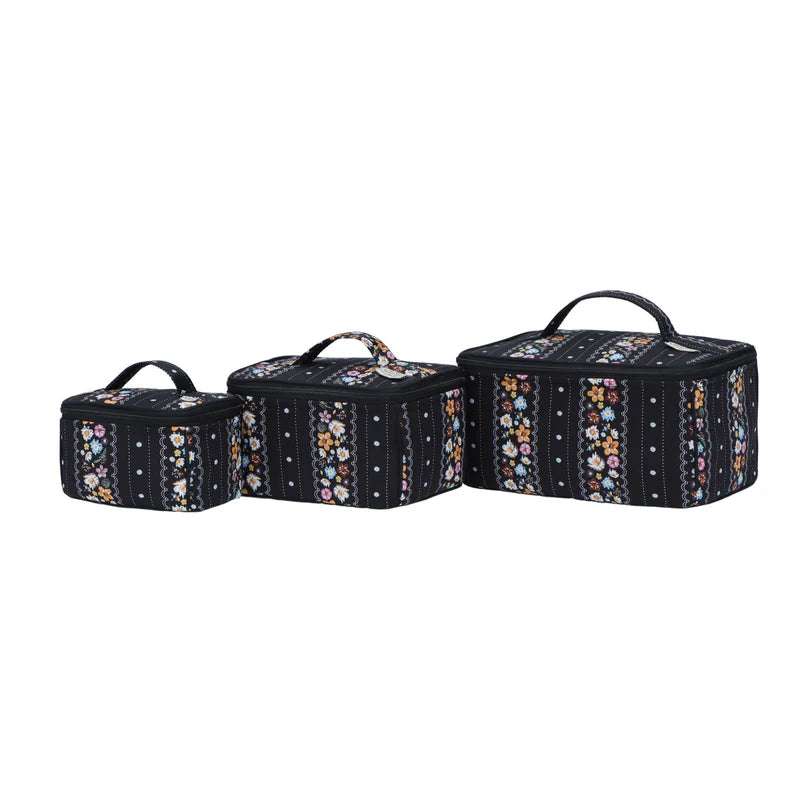 Set de 3 Estuches de Cosméticos (No Acolchados)