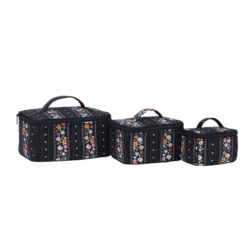 Set de 3 Estuches de Cosméticos (No Acolchados)