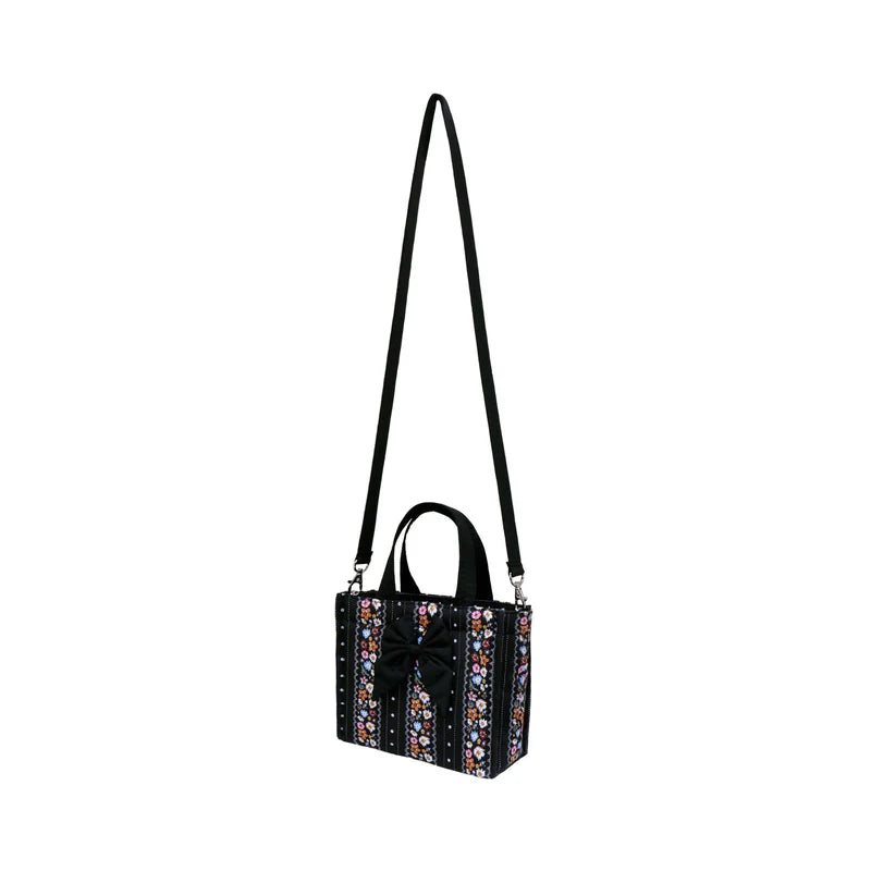 Bolso cruzado con lazo NaRaYa (No acolchado)