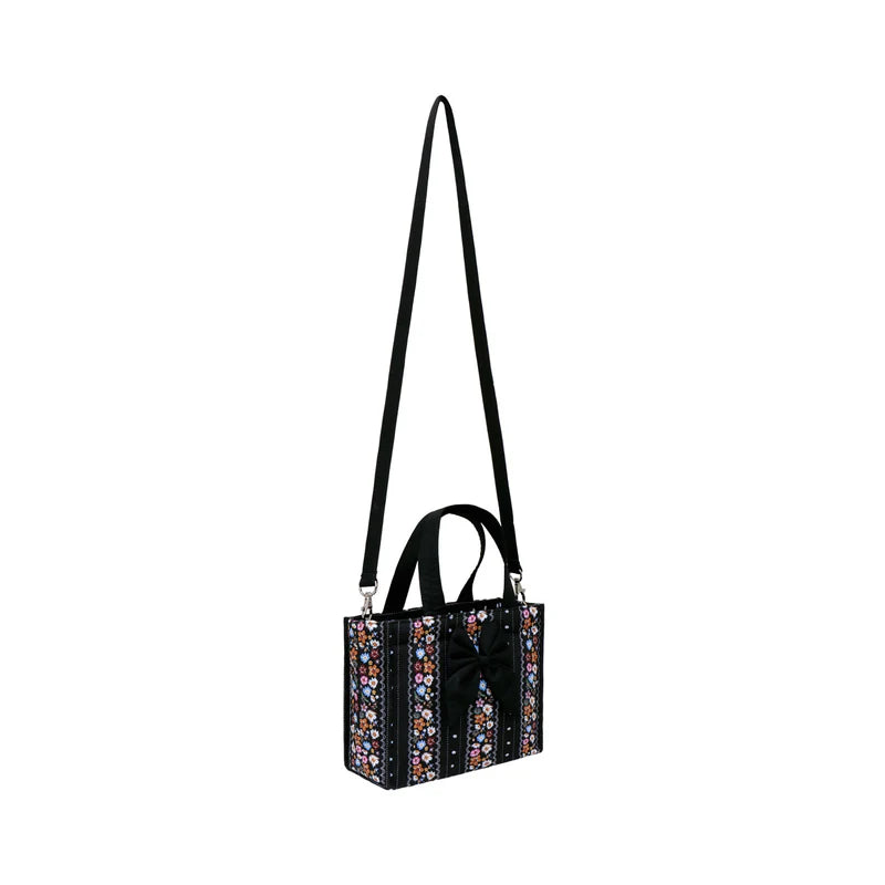 Bolso cruzado con lazo NaRaYa (No acolchado)