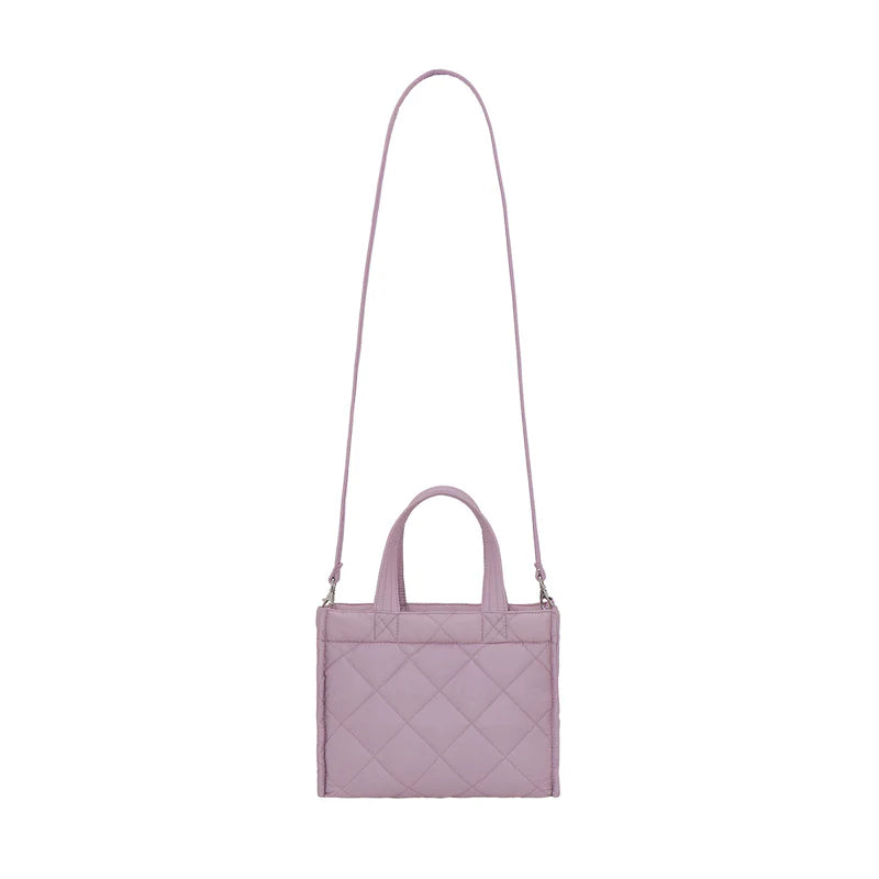 Bolso cuadrado acolchado con correa desmontable NaRaYa (repelente al agua)