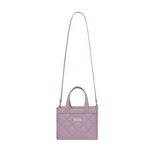 Bolso cuadrado acolchado con correa desmontable NaRaYa (repelente al agua)
