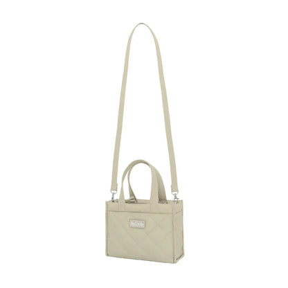 Bolso cuadrado acolchado con correa desmontable NaRaYa (repelente al agua)