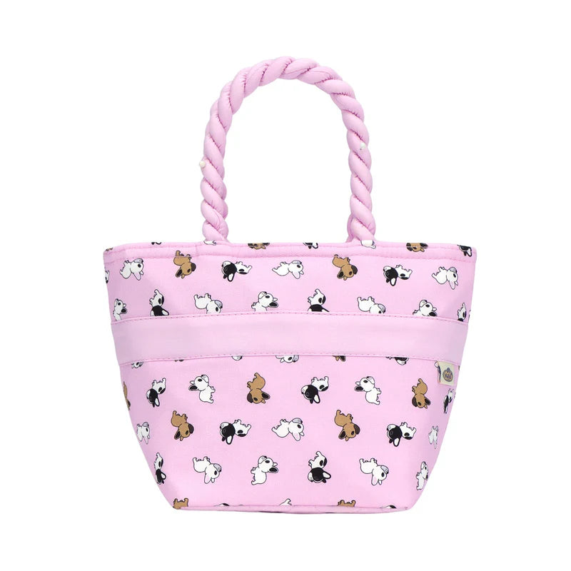 Bolso infantil con lazo y asas trenzadas NaRaYa