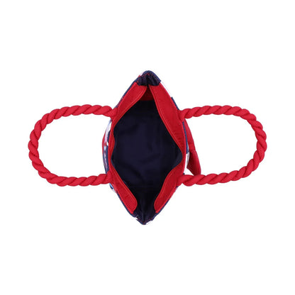 Bolso infantil con lazo y asas trenzadas NaRaYa